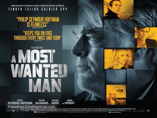 A Most Wanted Man - British Movie Poster
