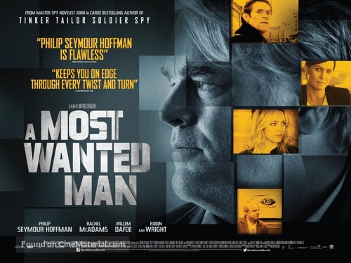 A Most Wanted Man - British Movie Poster