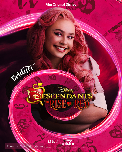 Descendants: The Rise of Red - Indonesian Movie Poster