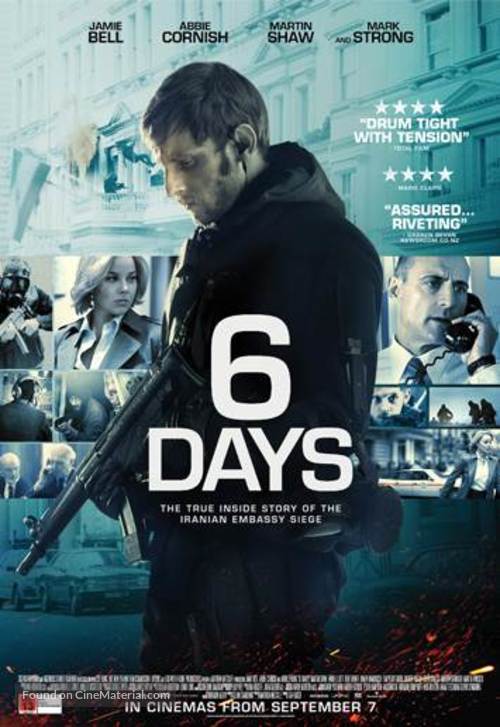 6 Days - New Zealand Movie Poster