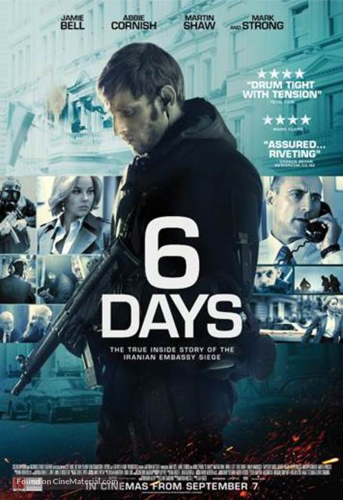 6 Days - New Zealand Movie Poster