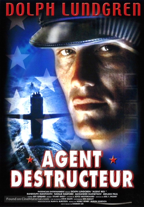 Agent Red - French DVD movie cover