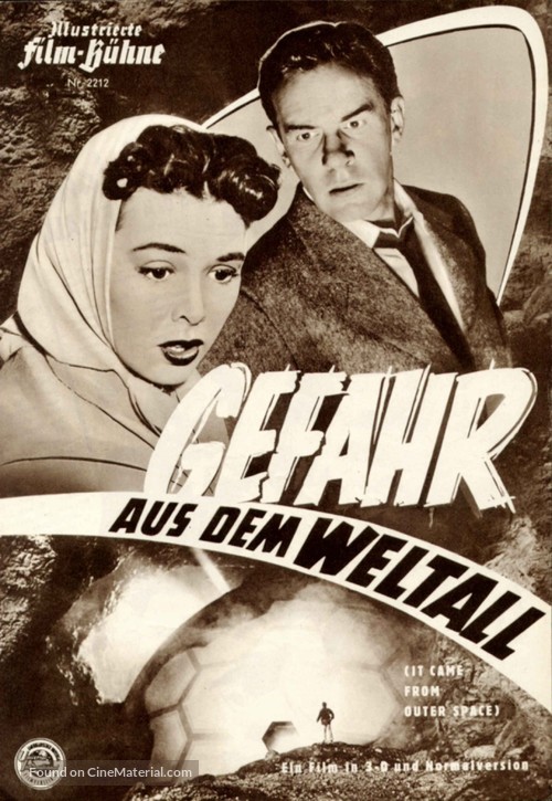 It Came from Outer Space - German poster