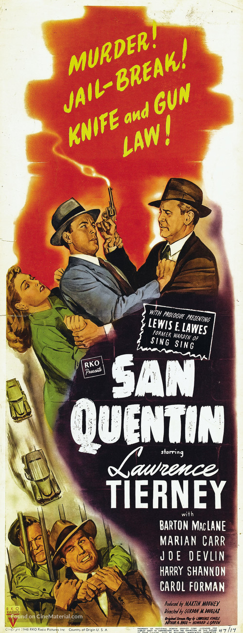 San Quentin - Movie Poster