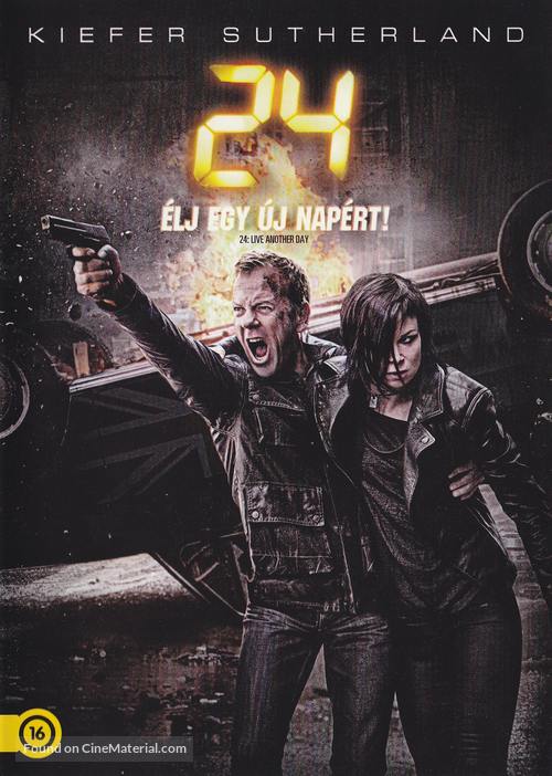 &quot;24: Live Another Day&quot; - Hungarian DVD movie cover