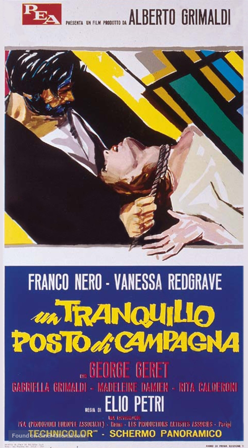 Un tranquillo posto di campagna - Italian Movie Poster