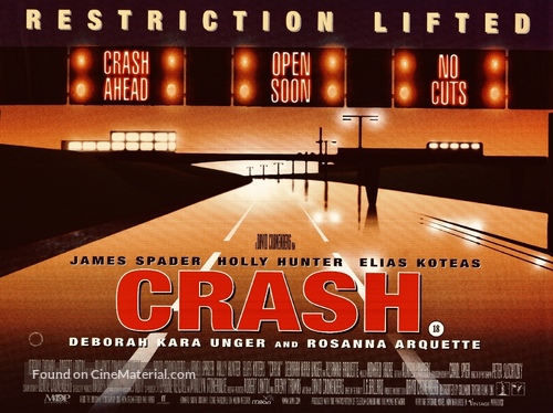 Crash - British Movie Poster