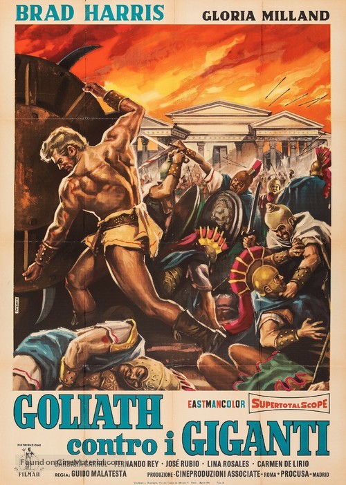 Goliath contro i giganti - Italian Movie Poster