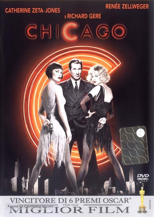 Chicago - Italian DVD movie cover