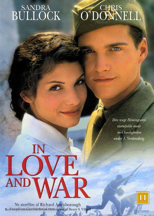 In Love and War - Danish DVD movie cover