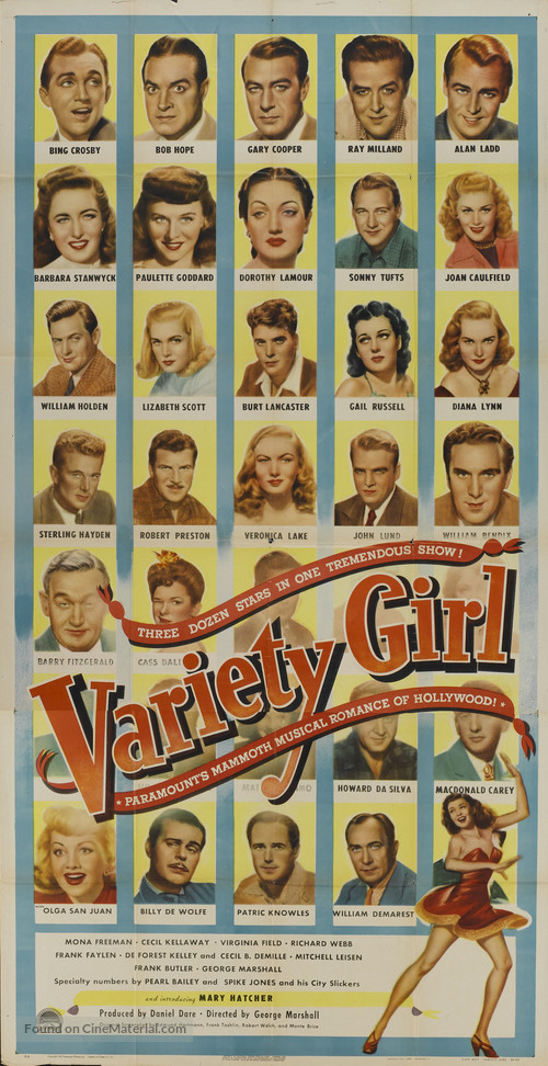 Variety Girl - Movie Poster