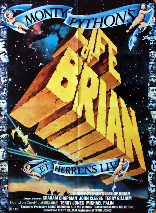 Life Of Brian - Danish Movie Poster