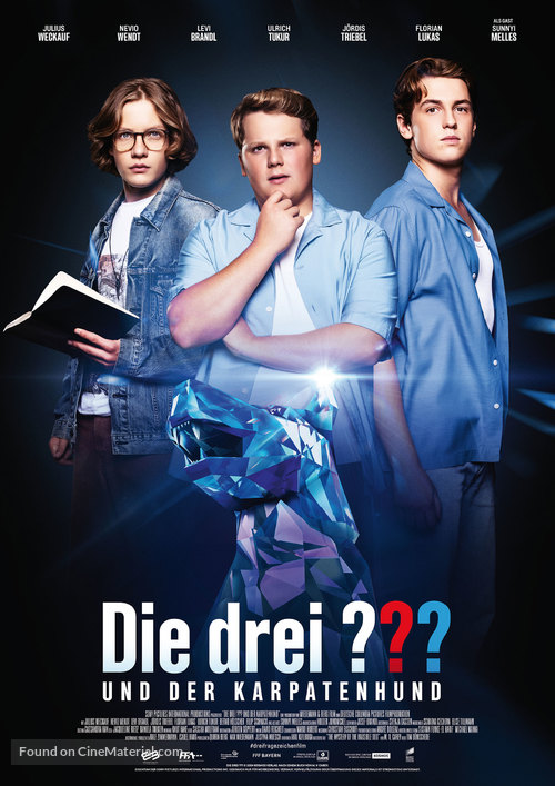 Die drei ??? und der Karpatenhund - German Movie Poster