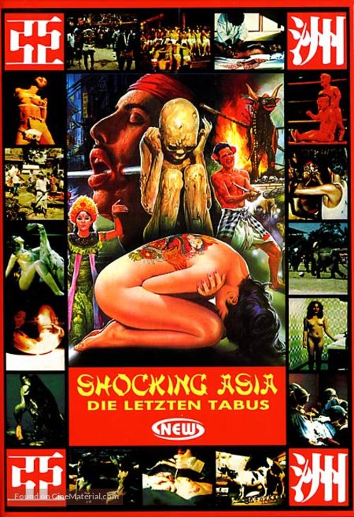 Shocking Asia II: The Last Taboos - German Movie Cover