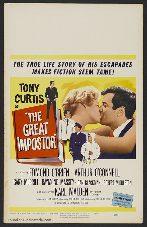 The Great Impostor - Movie Poster