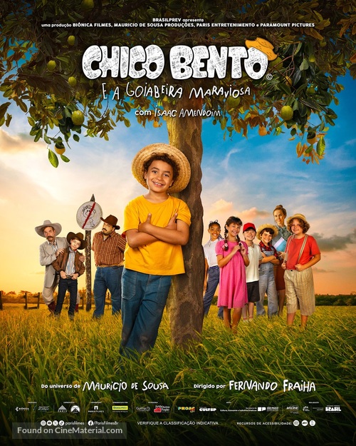 Chico Bento e a Goiabeira Maravi&oacute;sa - Brazilian Movie Poster