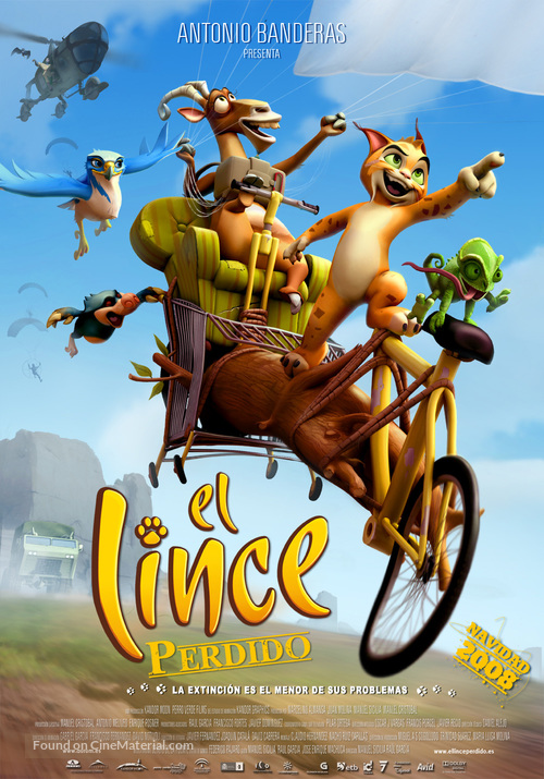 El lince perdido - Spanish Movie Poster
