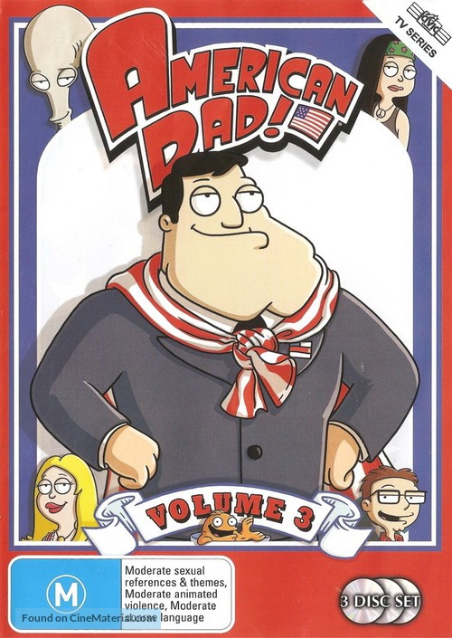 &quot;American Dad!&quot; - Australian DVD movie cover