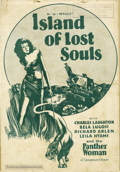 Island of Lost Souls - poster