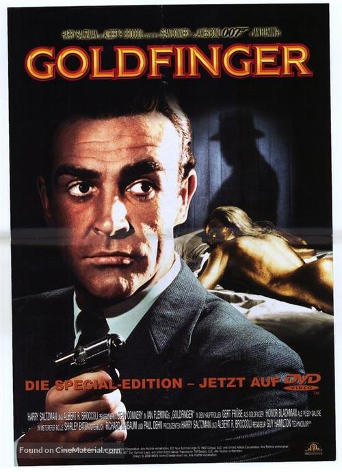 Goldfinger - German Movie Poster