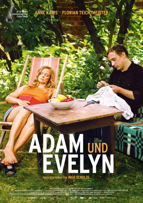 Adam und Evelyn - German Movie Poster