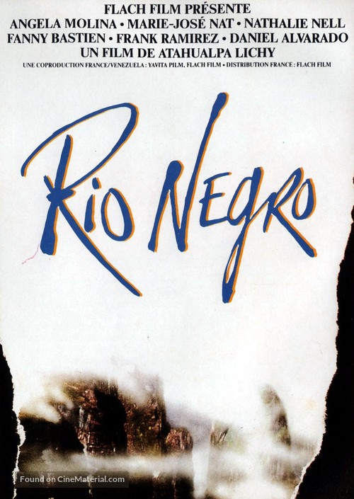 R&iacute;o Negro - French Movie Poster