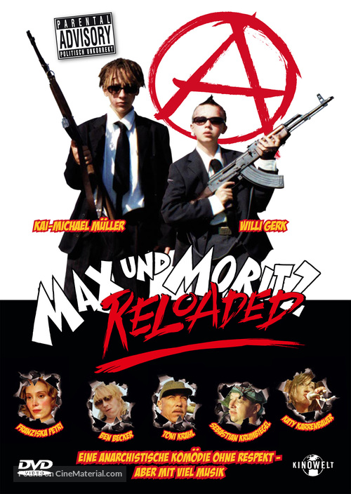 Max und Moritz Reloaded - German DVD movie cover