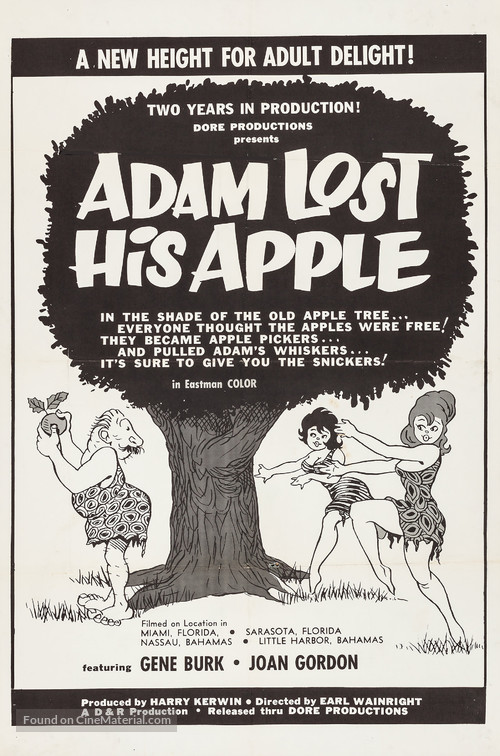 Adam Lost His Apple - Movie Poster