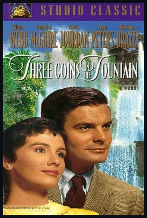 Three Coins in the Fountain - Movie Cover