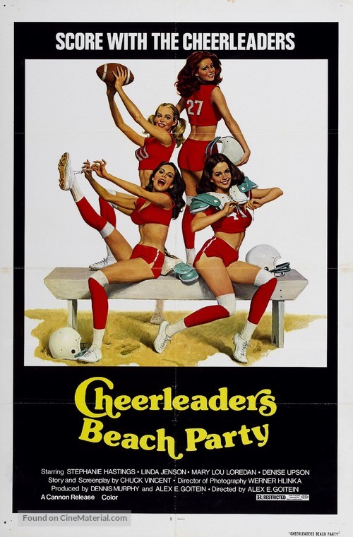 Cheerleaders&#039; Beach Party - Movie Poster