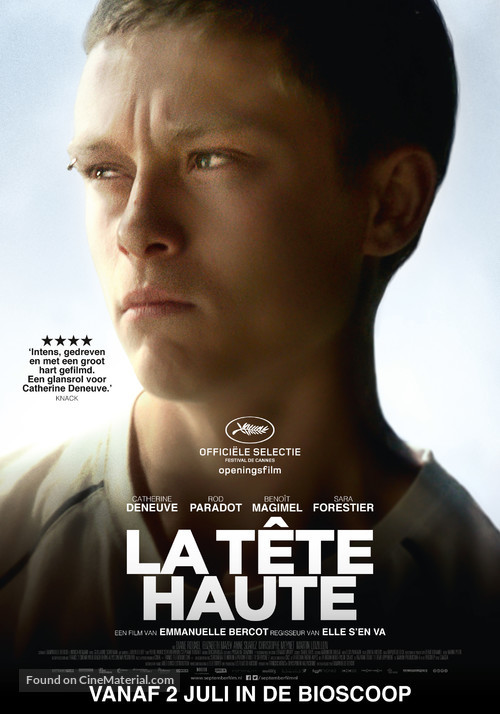 La t&ecirc;te haute - Dutch Movie Poster