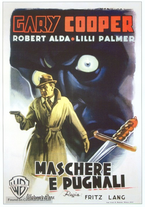 Cloak and Dagger - Italian Movie Poster
