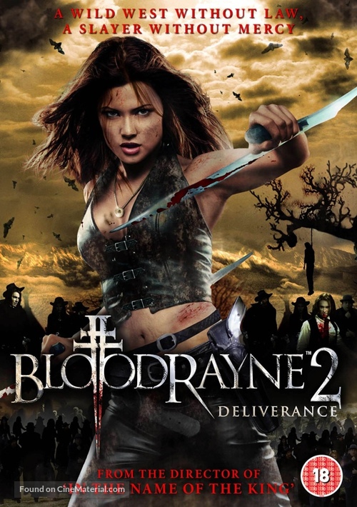 Bloodrayne 2 - British DVD movie cover
