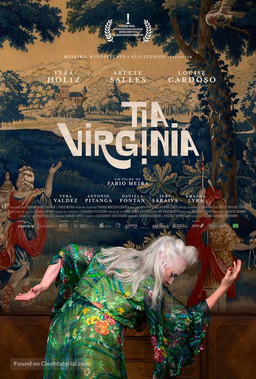 Tia Virg&iacute;nia - Brazilian Movie Poster