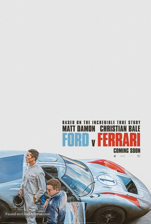 Ford v. Ferrari - Movie Poster