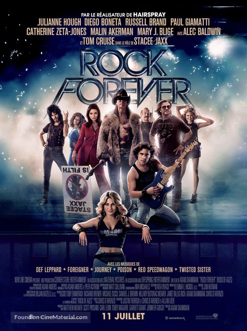 Rock of Ages - French Movie Poster