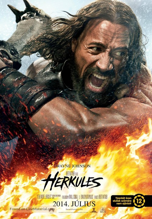 Hercules - Hungarian Movie Poster