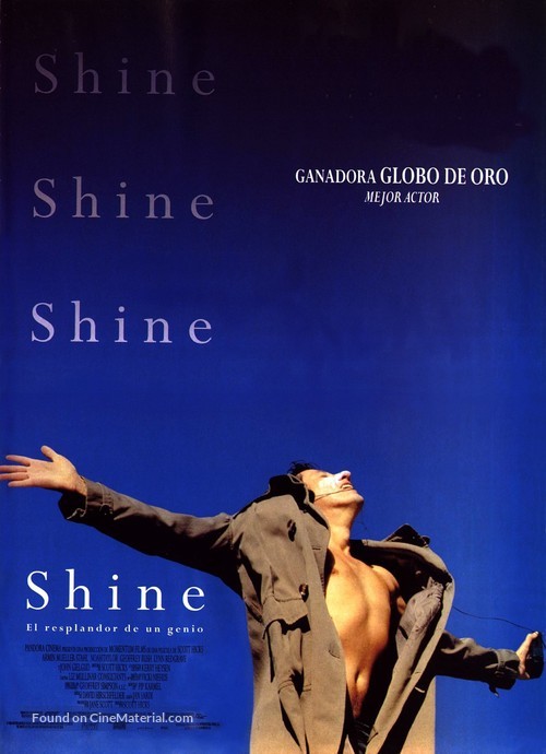 Shine - Spanish Movie Poster