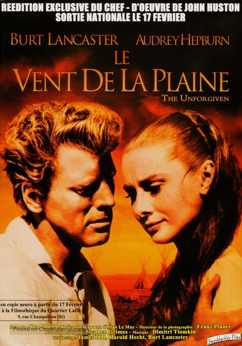 The Unforgiven - French Re-release movie poster