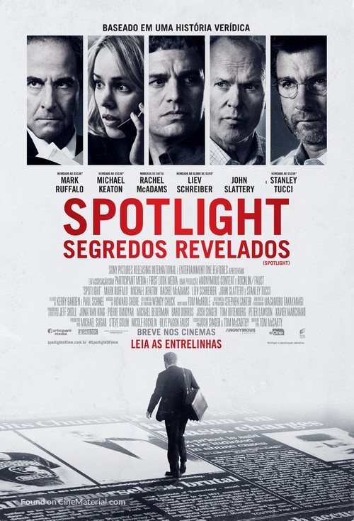 Spotlight - Brazilian Movie Poster