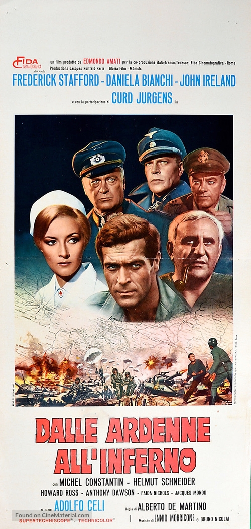 Dalle Ardenne all&#039;inferno - Italian Movie Poster