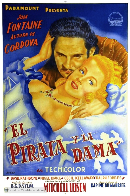 Frenchman&#039;s Creek - Argentinian Movie Poster