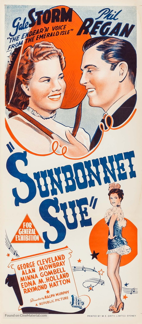Sunbonnet Sue - Australian Movie Poster