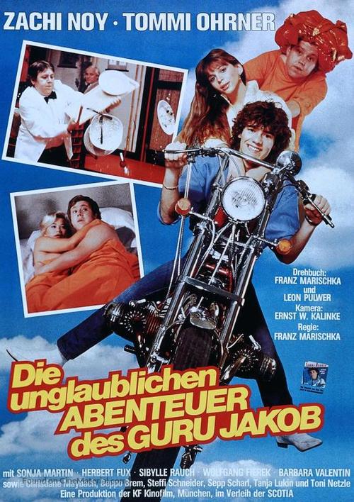 Die unglaublichen Abenteuer des Guru Jakob - German Movie Poster