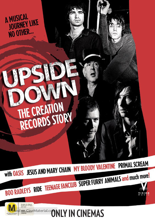 Upside Down: The Creation Records Story - Australian Movie Poster