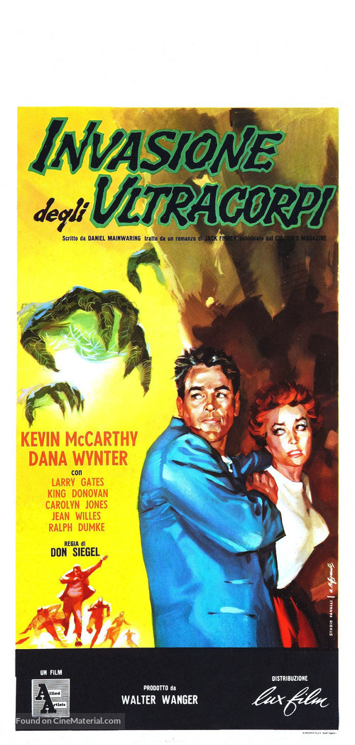 Invasion of the Body Snatchers - Italian Theatrical movie poster