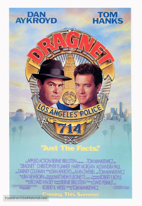 Dragnet - Movie Poster