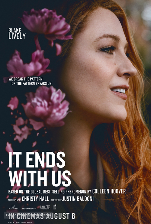 It Ends with Us - New Zealand Movie Poster