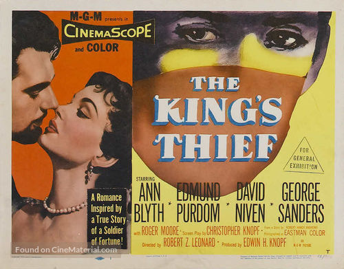 The King&#039;s Thief - Movie Poster