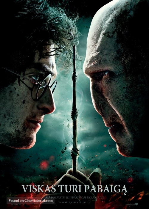 Harry Potter and the Deathly Hallows - Part 2 - Lithuanian Movie Poster